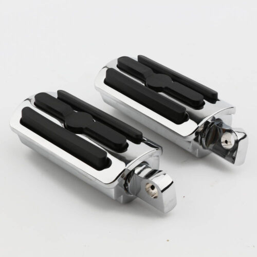 1-1/2" 38mm Chrome Highway Engine Guard Foot Pegs Mount For Harley Touring US 