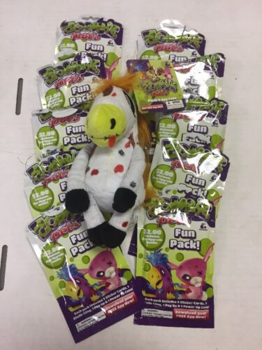 Zombie Pets 8/" Buttercup Caponey 10 Fun Packs Online Credit And Codes For App.