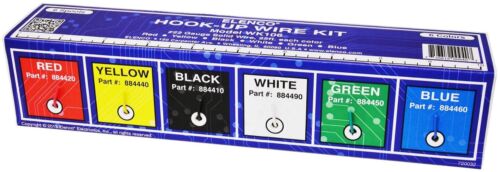 ELENCO WK-106 Solid Hook-Up Wire Kit 22 AWG in box 6 Colors 25 feet each-150 FT