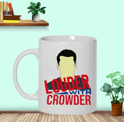 Louder With Crowder Steven Crouder Shirt Gift For Men Women Funny Ceramic Mug 