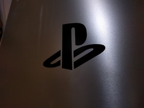 4 Pack V2 Sony Playstation PS logo Vinyl Decal Sticker Gloss Black 2/" x 1 1//2/"