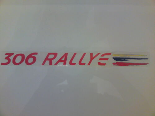 Stickers Decals malle arrière Peugeot 306 Rallye
