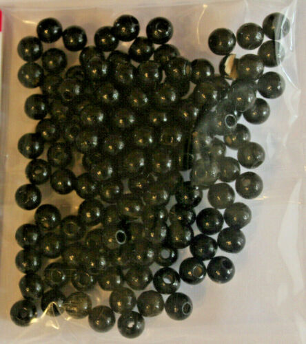 Perle 4 mm 150 pièce/sac noir 