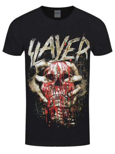 Slayer T-shirt Skull clench Homme Noir