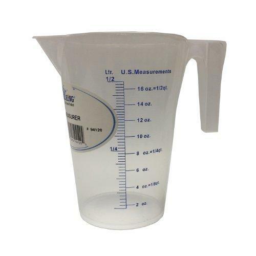 WirthCo 94120 Funnel King General Purpose Graduated Measuring Container 500ML 