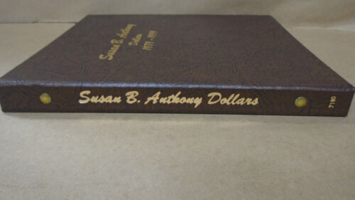 anthony Dollars no proofs susan b 1979-1999 Dansco coin Album # 7180 S.B.A