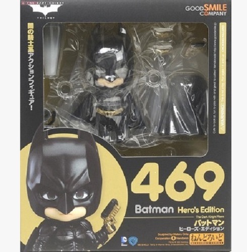NENDOROID BATMAN ACTION FIGURE TOY STATUE # 469 DC COMICS JUSTICE LEAGUE