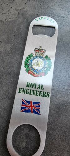 Royal Engineers Bar Blade Bottle Opener 