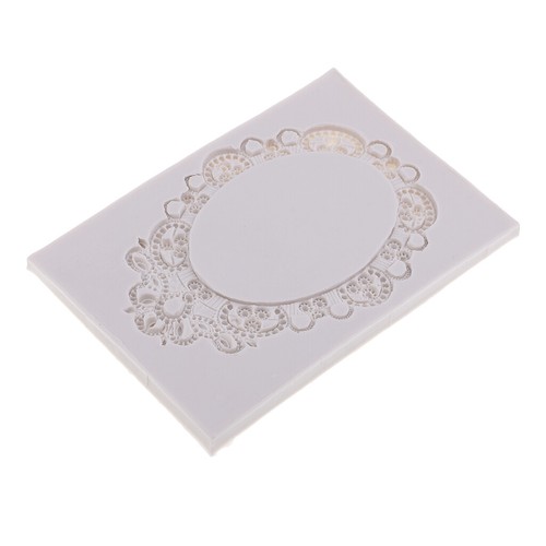 Mirror Silicone Mould Fondant Cake Mold for Wedding Party Cake Decoration