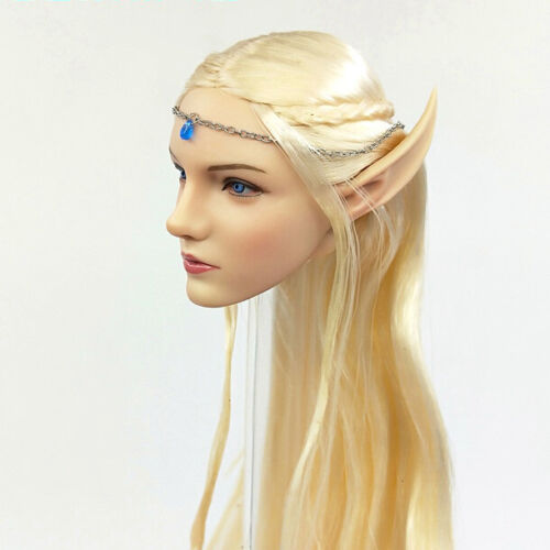 Lucifer 1//6 Elf Queen Emma Head Sculpt Carving Model Toy for 12/" Figure Body
