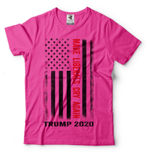 Donald Trump Président T-Shirt Drôle USA élections font libéraux Cry Again Tees