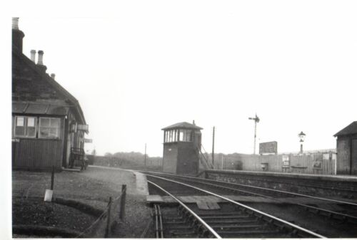 Rail Photo LMS GSWR Millisle station Ayrshire CR sorbie garleiston 