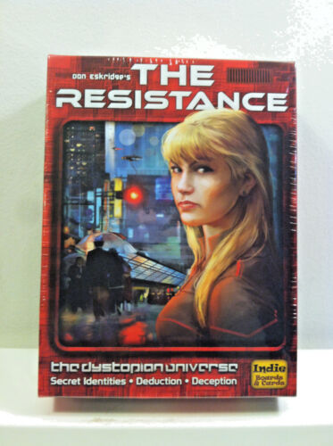 Details about  / Don Eskridge/'s THE REISITANCE Game by Indie Boards and Cards