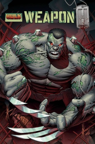 Weapon H #1 Keown Hulk Homage Variant Marvel Comics 1st Print EXCELSIOR BIN