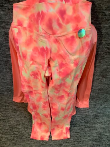 Leggings Set Tie Dye Tropical Punch M L NIP Details about  / Victoria/'s Secret Pink DZ Pullover