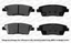 2012 2013 Fit Hyundai Genesis 3.8L Sdn Max Performance Ceramic Brake Pads F+R