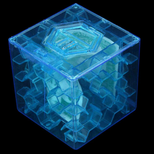 Money Maze Bank Puzzle Coin Cube 3D Box Saving Cash Kids Gift  PVWTYN 