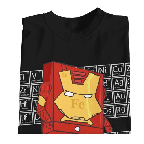 1Tee Kids Girls FE Iron Element Science Hero T-Shirt