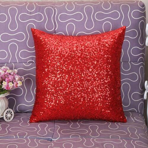 Sequined Cover Glitter Sequins Throw Pillow Case Cafe Home Decor Cushion Covers