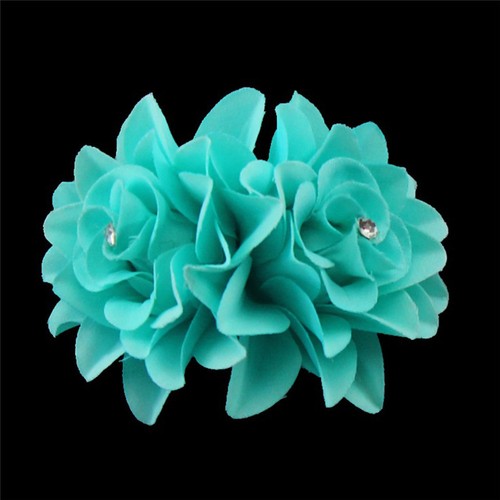 Womens Fashion Flower Hair Clip Hairpin Bridal Wedding Party Hair Accessories TK