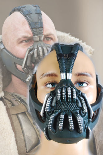 Batman:The Dark Knight Rises Bane Dorrance Mask Cosplay Prop Cool Helmet #ne8