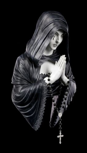 Gothic Prayer Figur Fantasy Engel Wanddeko Geschenk Anne Stokes Wandrelief