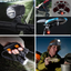 Nestling USB Rechargeable LED Bike Light Set 1200 Lumen Bicycle Headlight Cree