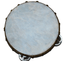Khanjeera Hand Drum Percussion Dhapli Goat Skin Cover Wooden Professional Khamak