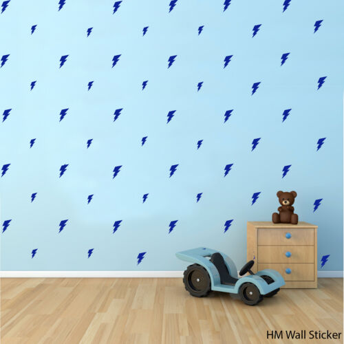 87 Lightning Removable wall stickers Vinyl decal kids room or nursery