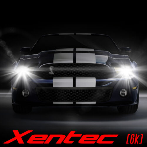 XENTEC LED HID Headlight Conversion kit 9006 6000K for 2001-2005 Mazda Miata 