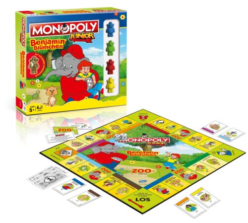 Monopoly junior Benjamin florecitas juego de mesa sociedad juego juego alemán