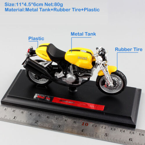 Maisto 1:18 scale ducati Sport 1000 super bike diecast motorcycle race model Toy