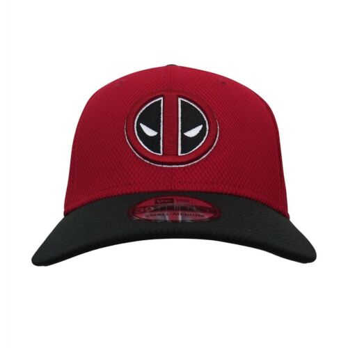 Deadpool Symbol Red /& Black 39Thirty Fitted Hat Red