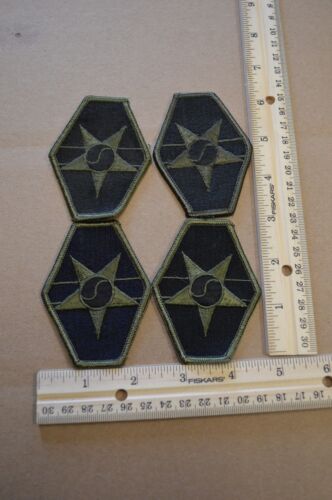 ROK-US Lot of 20 US Army Combined Field Army Unit Patches Subdued 