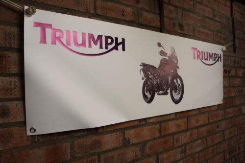 Triumph Tiger 800 Work Shop Banner Pvc Banner 