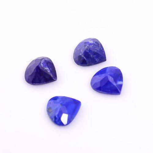 Details about  / Lapis lazuli loose Gemstones briolette faceted cut heart shape size 11mm 15mm