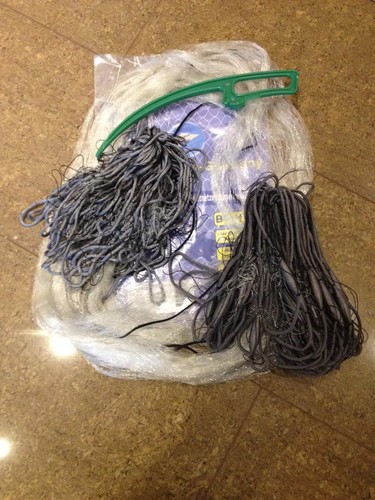 Finland Netz 1,8x10 m,40 mm Top preis! Stellnetz Fischnetz,Spiegelnetz,1 Wandig
