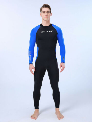 MEN WetSuit Full Body suit Super stretch Diving Suit Swim Surf Snorkeling USA 