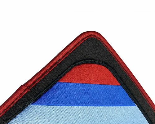 Floor Mats For BMW M6 Series F12 F13 Red Rounds With ////// Power Emblem LHD NEW