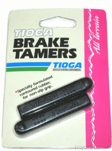 Tioga Brake Tamers Black Brake Lever Grips NEW!
