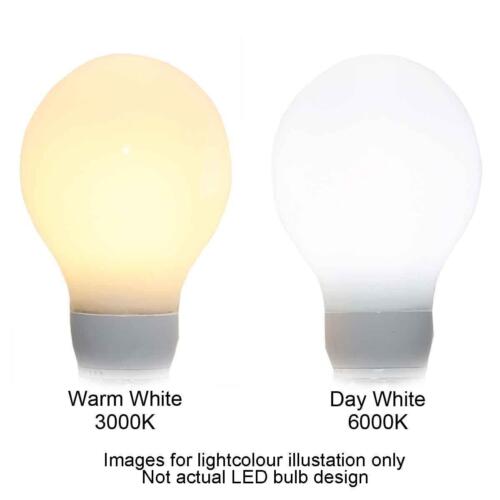 Bright Lamp 3X B22 7W LED Light Bulb 6000K Day White Bayonet GLS A