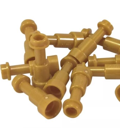 Lego X10 New Pearl Gold Telescope Mini Figures Utensil Parts Lot