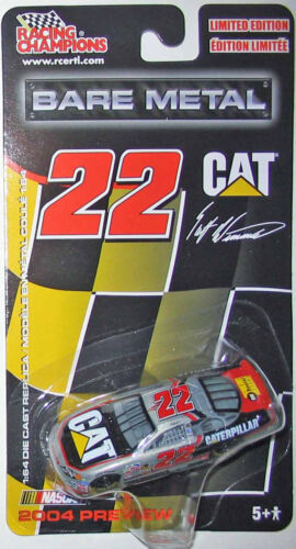 2004 Preview  Racing Champions BARE METAL 1:64 Scott Wimmer #22 CAT Dodge