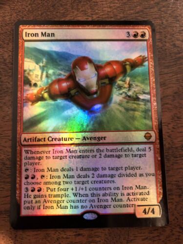 Iron Man Stan Lee Marvel Magic The Gathering MTG Card Planeswalker