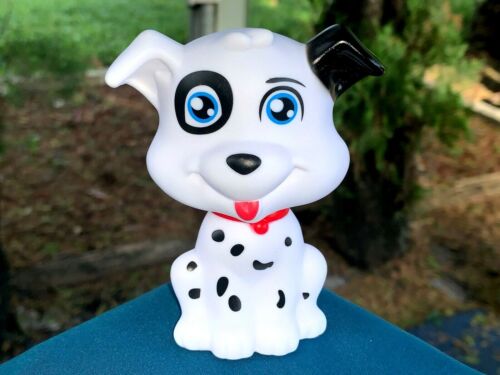 Details about   Lot of 2 Adorable Puppy Dog 3.75" Soft Squeezable Vinyl Toy Figures Dalmatian 