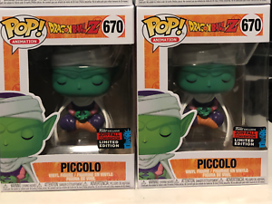 Pop Animation Dragonball Z #670 Piccolo NYCC 2019 Shared Gamestop Exclusive