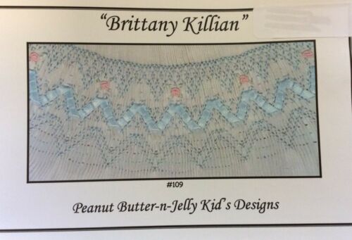 PEANUT BUTTER-N-JELLY SMOCKING PLATE #109 BRITTANY KILLIAN 
