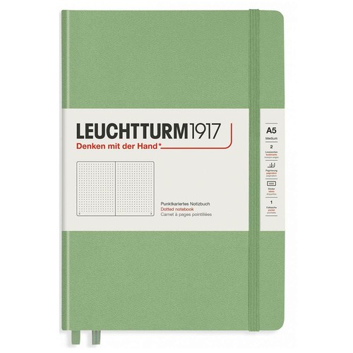 Leuchtturm 1917 Notizbuch A5 Hardcover Muted Color Liniert Kariert Blanko Dotted Notiz ebucher Buro Schreibwaren