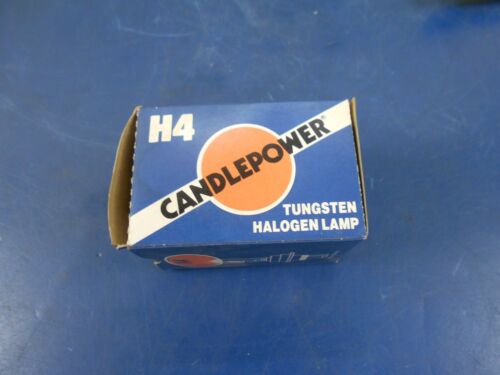 H-4 CANDLEPOWER HALOGEN HEADLIGHT BULB HARLEY DAVIDSON & CUSTOM CHOPPERS 