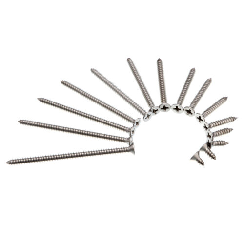 M4 4mm Marine Grade A2 Stainless Steel Countersunk Self Tapping Screw 